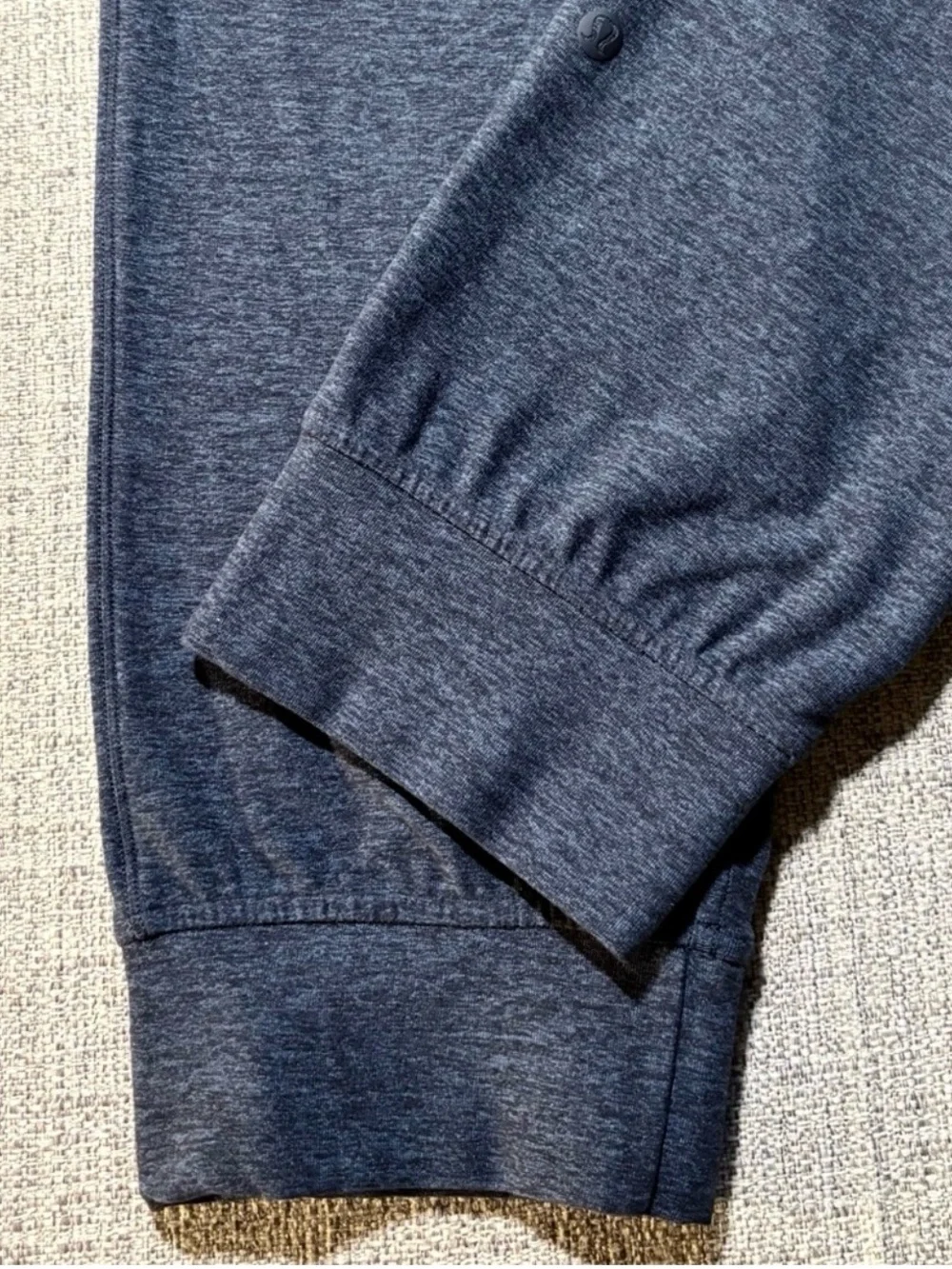 💥Lululemon Ready to Rulu Crop Joggers Heathered Navy Black Size 6💛